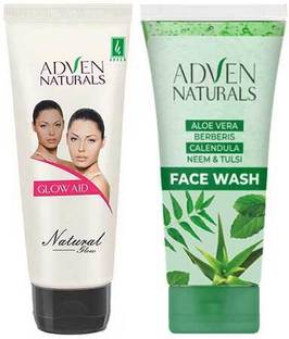 ADVEN Combo of Glow And Fairness Solution & Facewash with ABC + neem and Tulsi