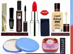 lately COMBO OF COMPACT FOUNDATION EYELINER MASCARA NAILPAINT REMOVER