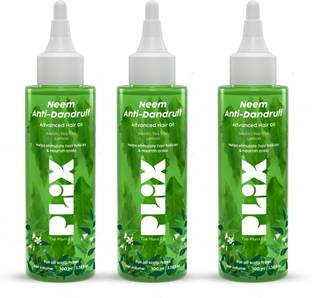 The Plant Fix Plix Neem Anti-Dandruff Advanced Hair Oil | Reduces Dandruff & Soothes Itchy Scalp