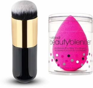 mkldsrh face make up beauty blonder with foundation brush