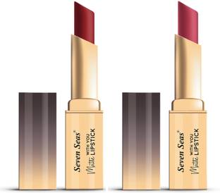Seven Seas Matte With You Lipstick | Long Lasting Lipstick For Women | Matte Finish