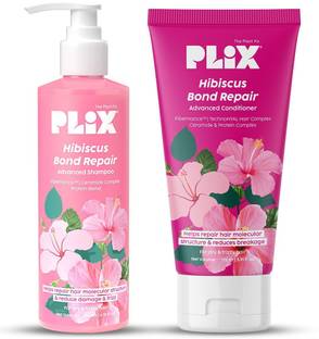 The Plant Fix Plix Bond Repair Shampoo + Conditioner | Repairs Hair Molecular Structure