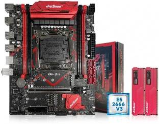 JieShuo X99 Intel Xeon 2.80Ghz V3 + 16GB RAM Combo Motherboard