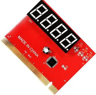 TECHON New PCI 4-Digit PC Motherboard Diagnostic Card with User Manual Combo Motherboard