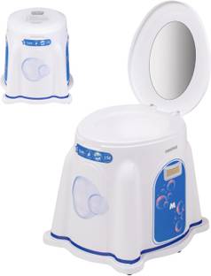 MEXPLE Xumo200HD Portable Western Commode Stool, Indian Toilet To Western Converter Commode Chair