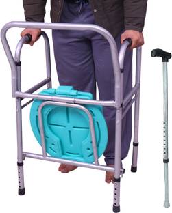 coredeal Commode Chair for unisex/ADULT Comfortable Safe chair Commode Chair