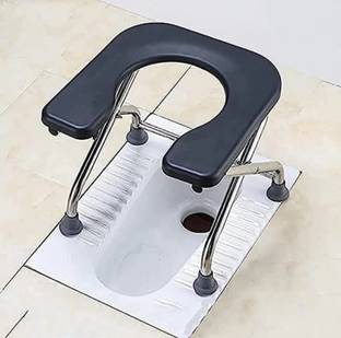 painless expert Made by Stainless steel commode chair for adults Commode Chair