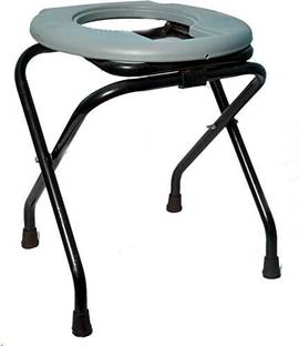SEPBORN Premium Imported Commode Stool with Lock for Added Safety Commode Chair