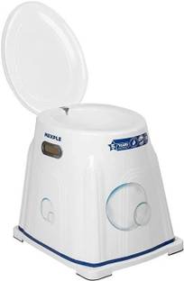 MEXPLE Xumo200 Portable Western Commode Stool, Indian Toilet To Western Convertor Commode Chair