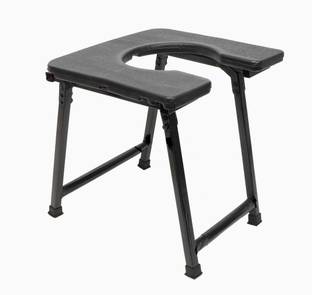 cutfine Foldable Toilet seat bathroom stool Portable bedside Commode Shower Chair Shower Chair