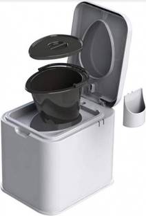 Mobility Junction Supremo Absolute Easy To Use Portable Commode/Toilet Seat Easy To Carry Commode Chair