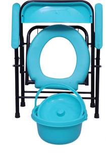 coredeal IMPORTED GREEN BUCKET COMMODE -009 Commode Chair