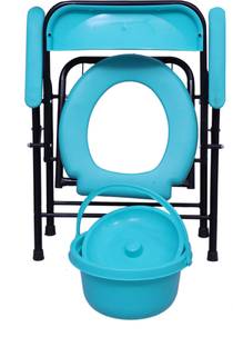 Sanjeevni GGCH219 Adjustable Commode Shower Chair Commode Chair