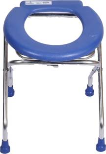 Rehab pro Commode chair Home Care and Adult Seat Toilet Folding Stool Commode Chair