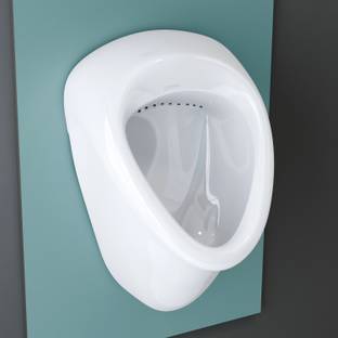 Plantex Urinal Pot for Men Urinal Toilet for Men/Wall Mount Urinal Pot for Gents/Male Toilet for Washroom Standard Commode Urinal