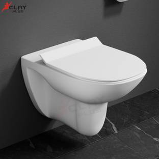 clayplus Preimum Grade Ceramic's Wallmounted Western Commode Western Commode