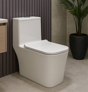 Eden Bath/ S TRAP 22cm OR 9inch/ RIMLESS/ 6D SWIRL SIPHONIC FLUSH/ Floor Mount/ 67.5*37*74.5cm/ 26*14*29inch/ EWCs / One Piece Toilet/ Western Commode