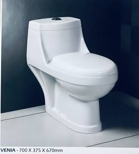 Varmora Venia Single Piece V-10001 Western Commode