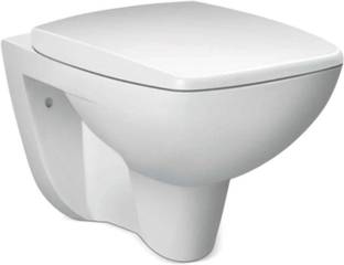 Hindware Italian Collection Enigma Rimless EWC with Soft Close Cover 9253130SW Western Commode