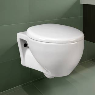 Hindware Lara EWC with Soft Close Cover 2006960SW Western Commode