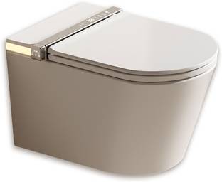 Zerotouch ZT Hygiene Rimless Wall Mount|Tankless Fully Automatic Smart Toilet| Tornado Flush | Self-Cleansing | Auto Open/Close and Flush | Western Western Commode