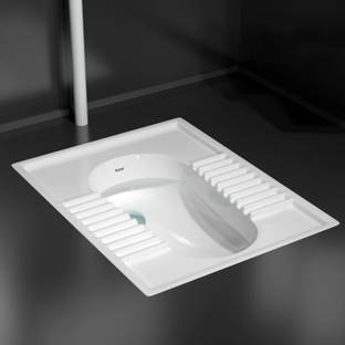 Ruhe Indian Toilet Seat For Bathroom, Indian Commode (23x18x12 CM) Orrisa Pan Toilet Indian Commode