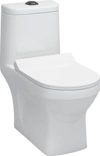 Eden Bath Roger / S Trap 22cm OR 9inch/ Floor Mount/ Rimless/ Heavy Washdown Flush/ 66.8*35.5*73cm/ 26*14*29inch/ EWCs / One Piece Toilet/ Western Commode