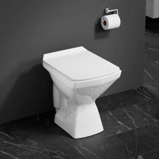 clayplus CERAMIC'S Floor Mounted Western Toilet Commode CERAMIC'S Floor Mounted Western Toilet Commode Western Commode