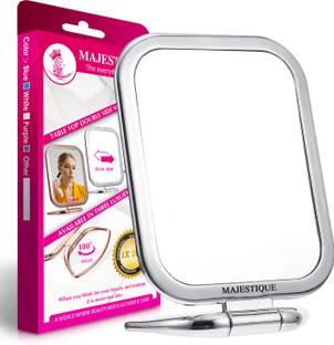 MAJESTIQUE Tabletop Mount Double Side Makeup Mirror, 1X/20X Zoom