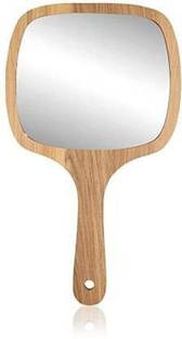 banira professional wooden square mirror