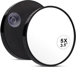 Stelliferous 5X Magnifying Mirror | Hand Pocket Mirror | Travel makeup (Mini Vanity Mirror)