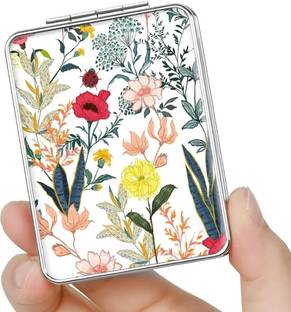 RANORE 1pc Square Compact Mirror, Pocket Mirror, Small Mirror for Purse