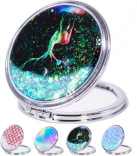 MJ Enterprisess Compact Circle Makeup Mirror