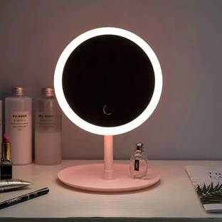 Tnglov Foldable Touch Screen Led Makeup Mirror with Storage Tray quality
