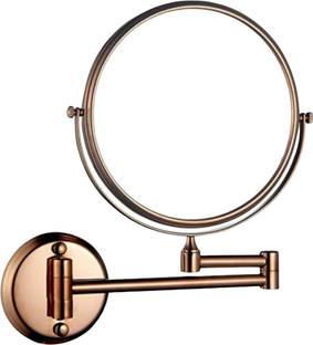 CIPLA PLAST Stainless-Steel Body Mirror/Magnifying Shaving,Makeup Round Mirror/Multiple Uses