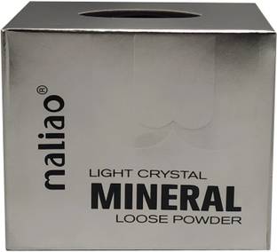 maliao Light Crystal Mineral Loose Powder Compact White Ivory Compact