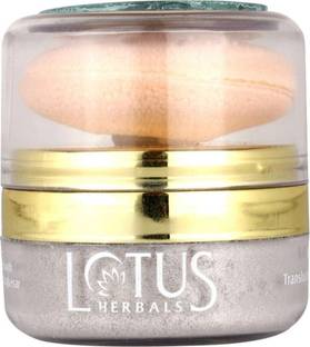 LOTUS MAKE - UP Naturalblend Translucent Loose Powder with Auto Puff SPF 15 Compact