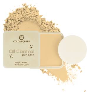 COLORS QUEEN True Much Pan Cake Long Lasting Compact Powder Weightless Matte Compact Powder Compact