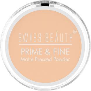 SWISS BEAUTY COMPACT MATTE PRESSED POWDER SB-403 02-Very-Natural Compact