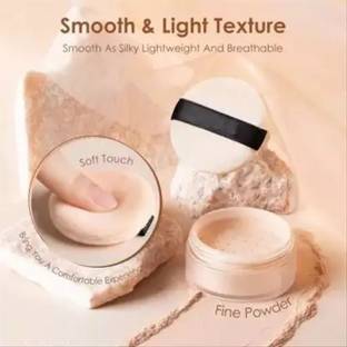 DARVING High Definition Loose Powder Soft Focus Natural Translucent Matte Coverage Compact