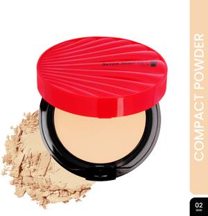 Seven Seas Red4 Soft Line Compact Powder | Oil Free Matte Finish | Long Lasting Compact