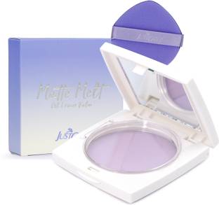 JUSTGOLD Matte Melt Oil Eraser Balm melts away shine, smooth and velvety matte Compact