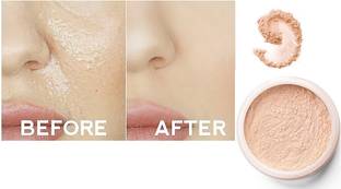 Arcanuy Waterproof Oil-control Banana Loose Mattifying Powder Compact