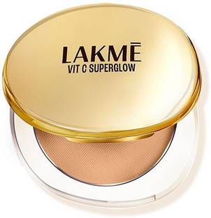 Lakmé Makeup+Skincare VitC Superglow Skin Perfecting Compact Beige24 Compact