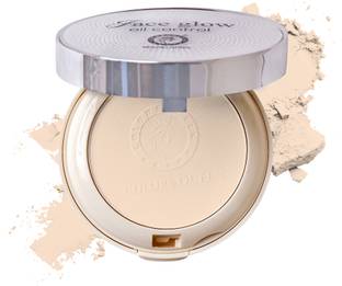 COLORS QUEEN Face Glow Perfect Oil Control Compact Powder Compact