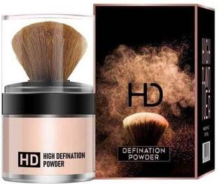 LOVE HUDA Full Coverage Banana Waterproof Oil Control Loose Dry Face Powder with Spf Compact