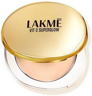 Lakmé Makeup+Skincare VitC Superglow Skin Perfecting Compact Ivory10 Compact