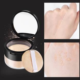 MYEONG Long Wear Waterproof Oil-control Even Skin Color Concealer Loose Powder Compact