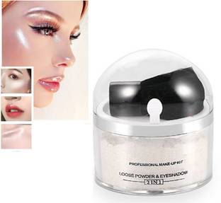 THTC NEW HIGH PIGMENTED SHIMMERY SHINY GLOW MAKEUP PLATINUM WHITE HIGHLIGHTER