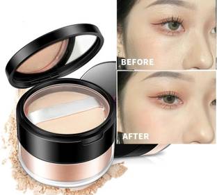 GULGLOW99 Lightweight Soft-Focus Loose Powder, Fine Texture, Waterproof, Sweat-resistant Compact